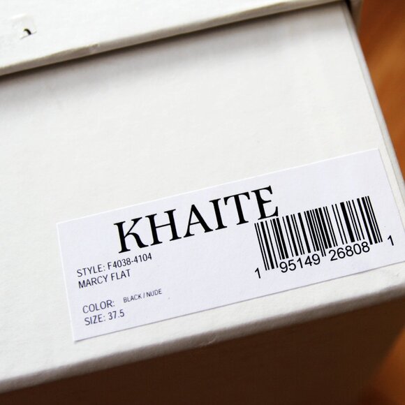 BNWT AW24 KHAITE MARCY FLAT 37.5 & 41 - Picture 8 of 12